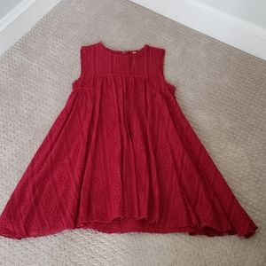 Free People burgundy dress